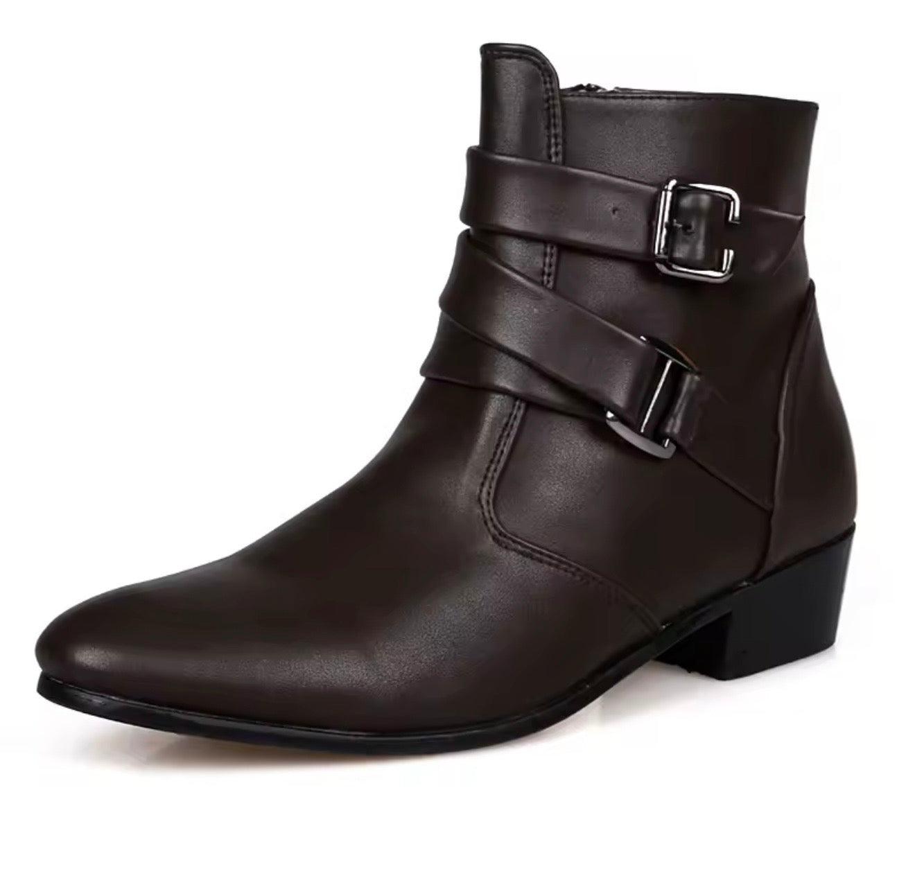 Zara Boots | Biker boots met gespen