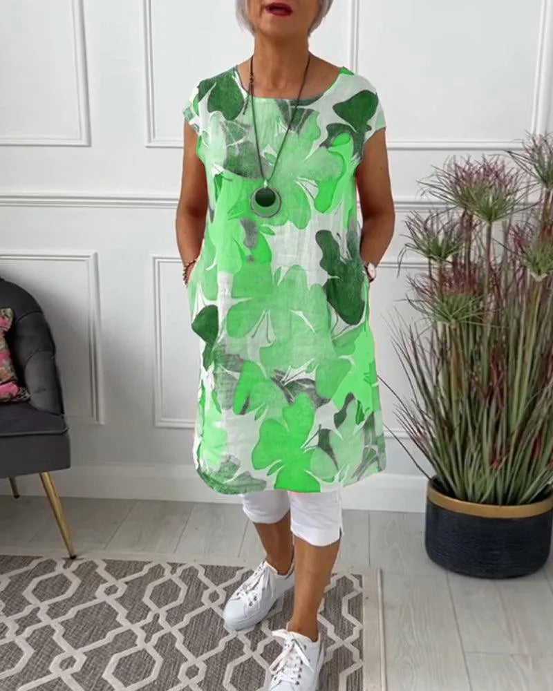 Asymmetrische Maxi Jurk met Hoge Split | Lange Zomerjurk Dames 10