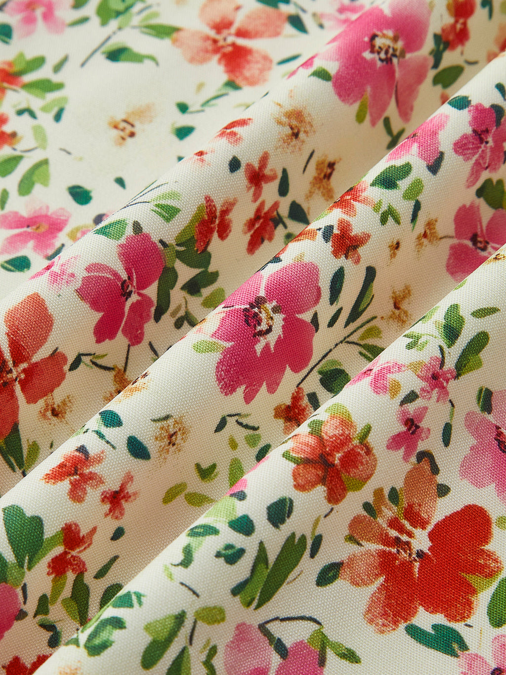 Bloemen Cami Midi Jurk | Elegante Zomerjurk Dames 7
