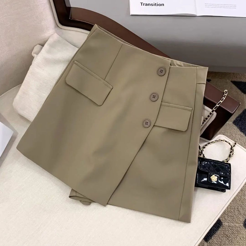 Brooke Shortrok | Trendy Minimalistische Skort voor Vrouwen 0