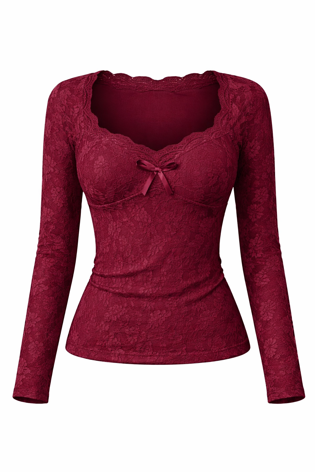 Charlotte | Romantische Kanten Blouse Dames met Lange Mouwen 5