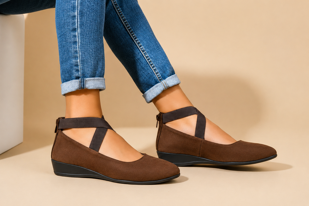 Ariël Schoenen | Orthopedische sleehak flats