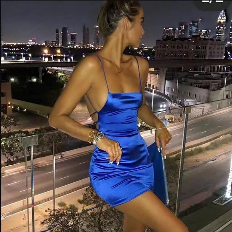 Classy Zomerjurk met Spaghettibandjes | Zomerjurk Dames 5