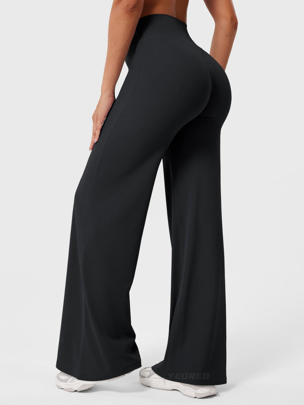 Dames Flared Broek | High-Waist Pantalon Dames Zomer 0