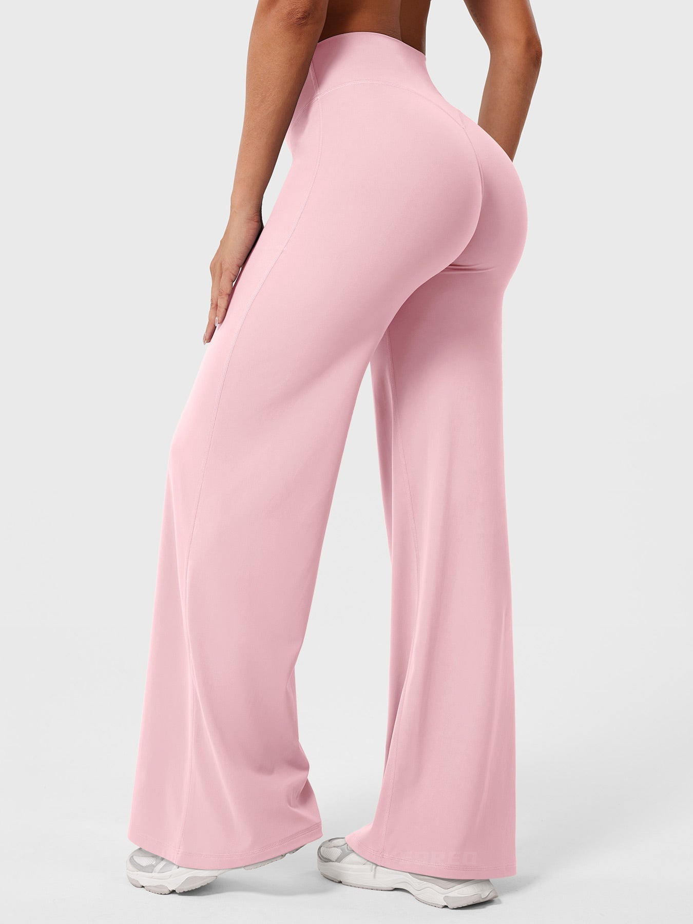 Dames Flared Broek | High-Waist Pantalon Dames Zomer 14