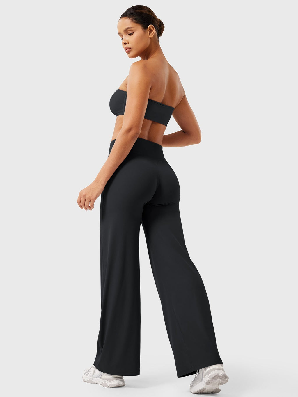 Dames Flared Broek | High-Waist Pantalon Dames Zomer 7