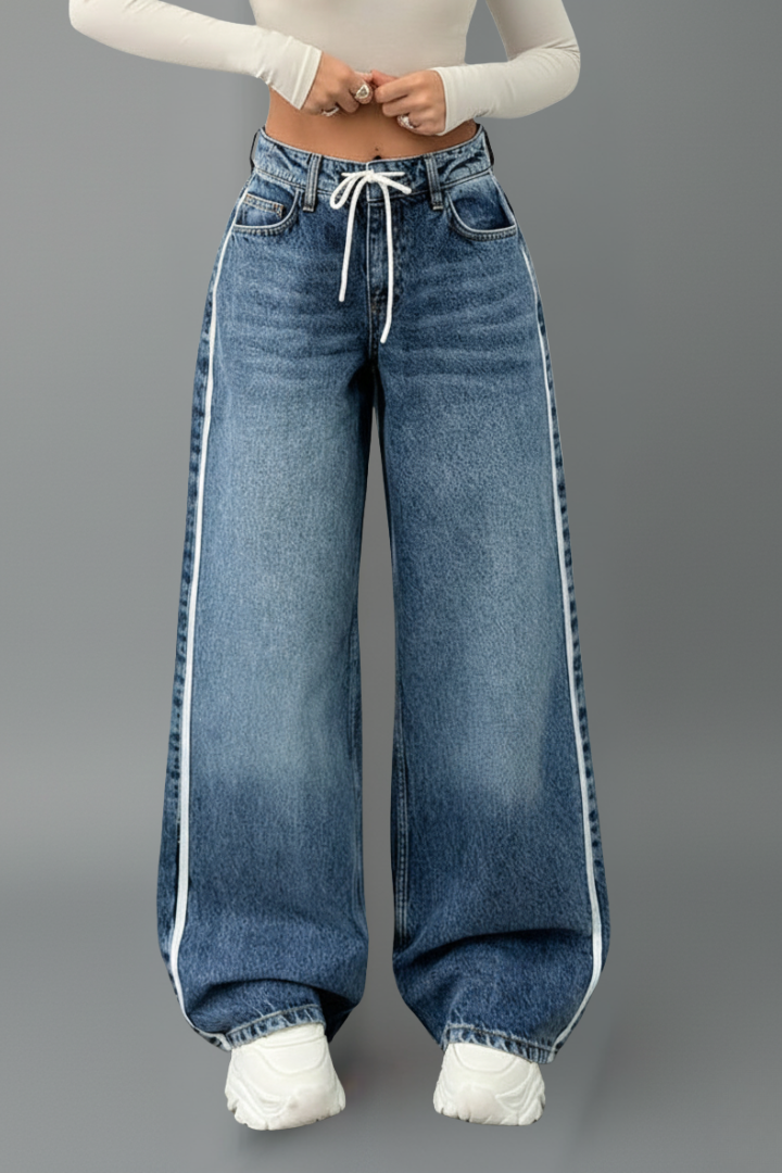 Dames Flared Jeans met Wijde Pijpen | Spijkerbroek Dames 0