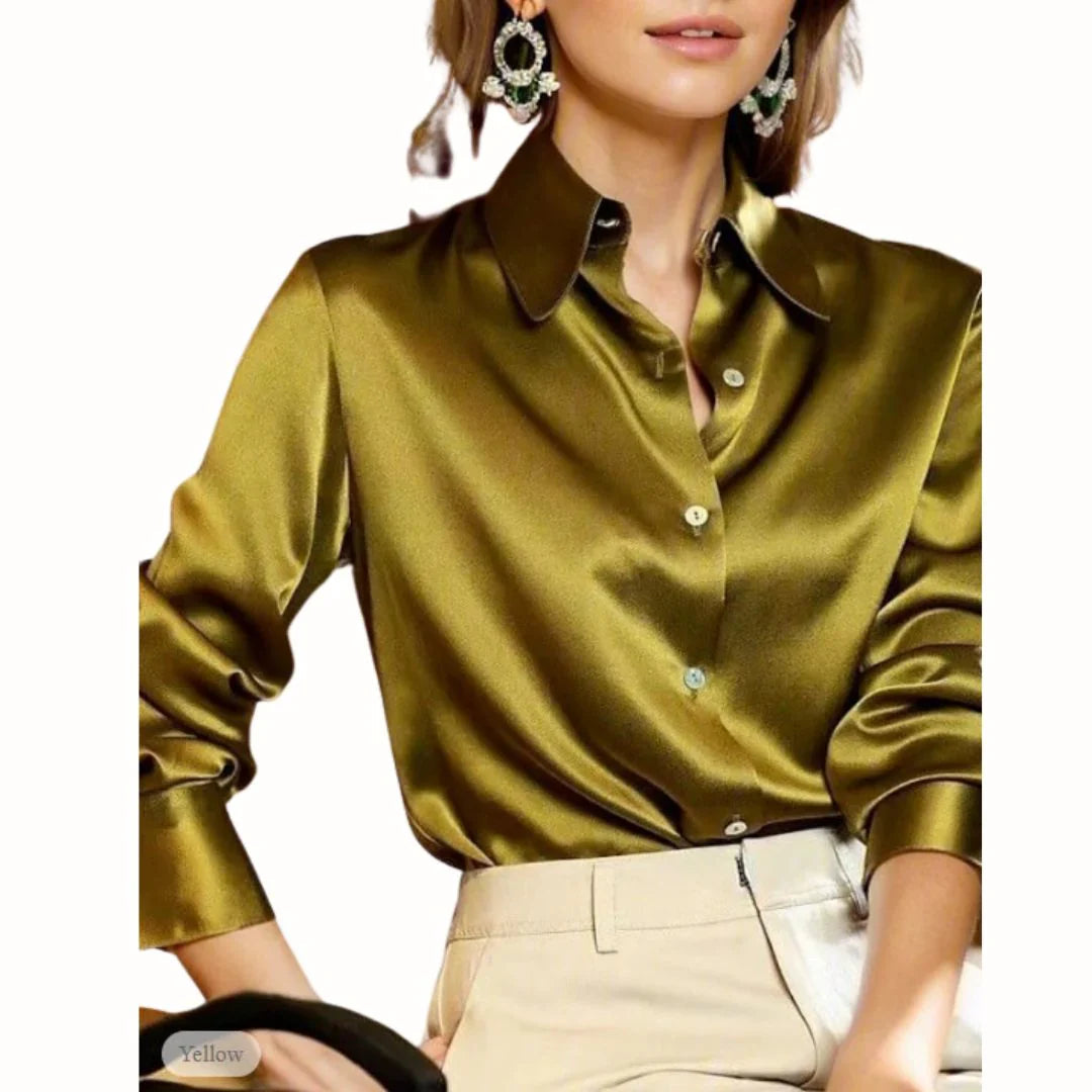 Damesblouse met Knoopsluiting | Professionele en Casual Stijl 2