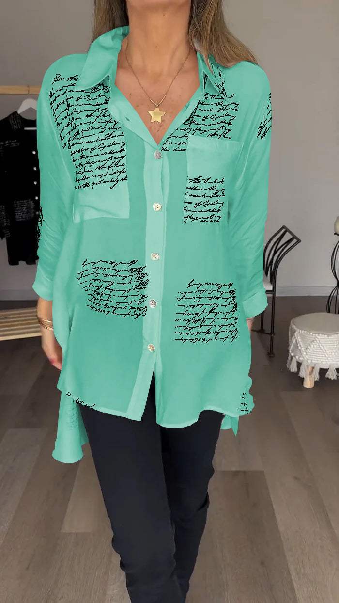 Damesblouse met Print | Mode Blouse 2