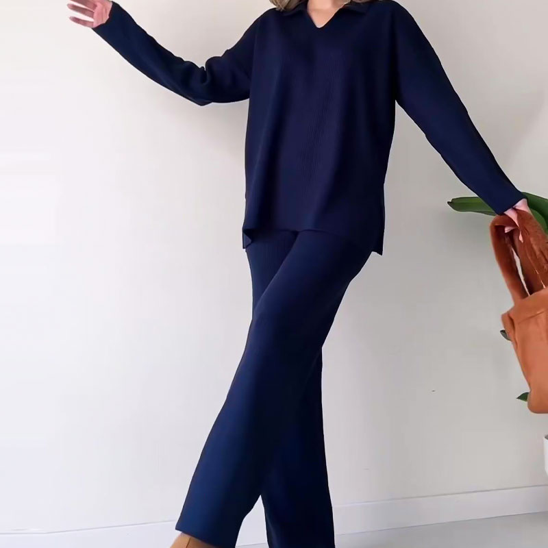 Damesbroek Hoge Taille met Wijde Pijpen | Comfortabele Outfit 5