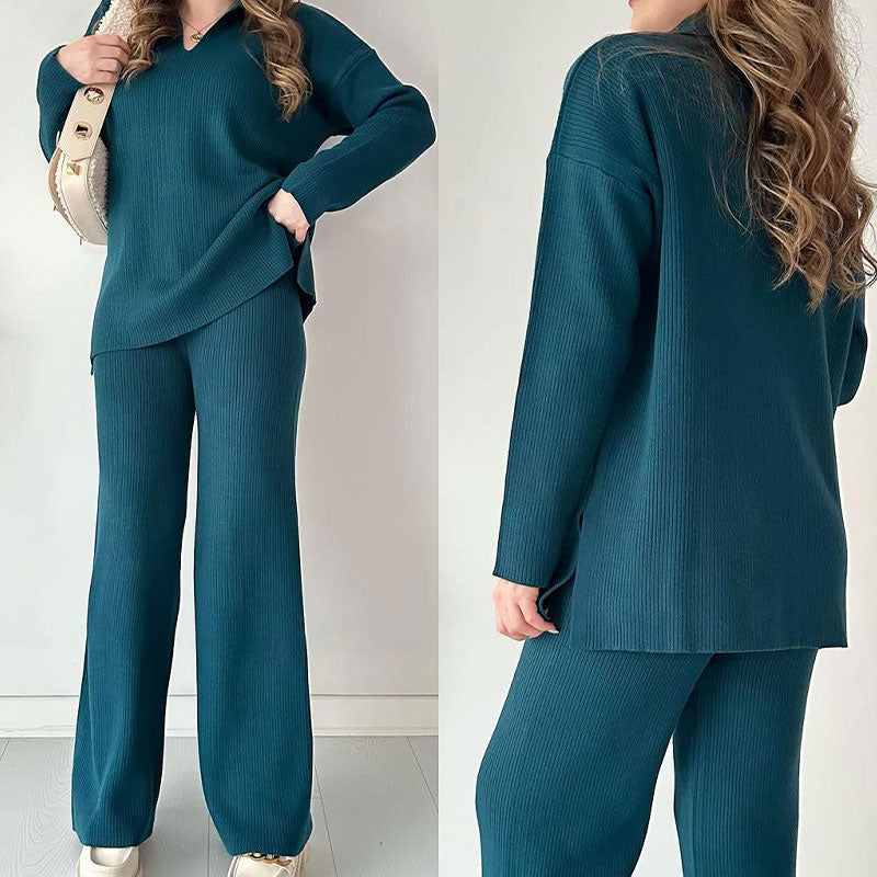 Damesbroek Hoge Taille met Wijde Pijpen | Comfortabele Outfit 6