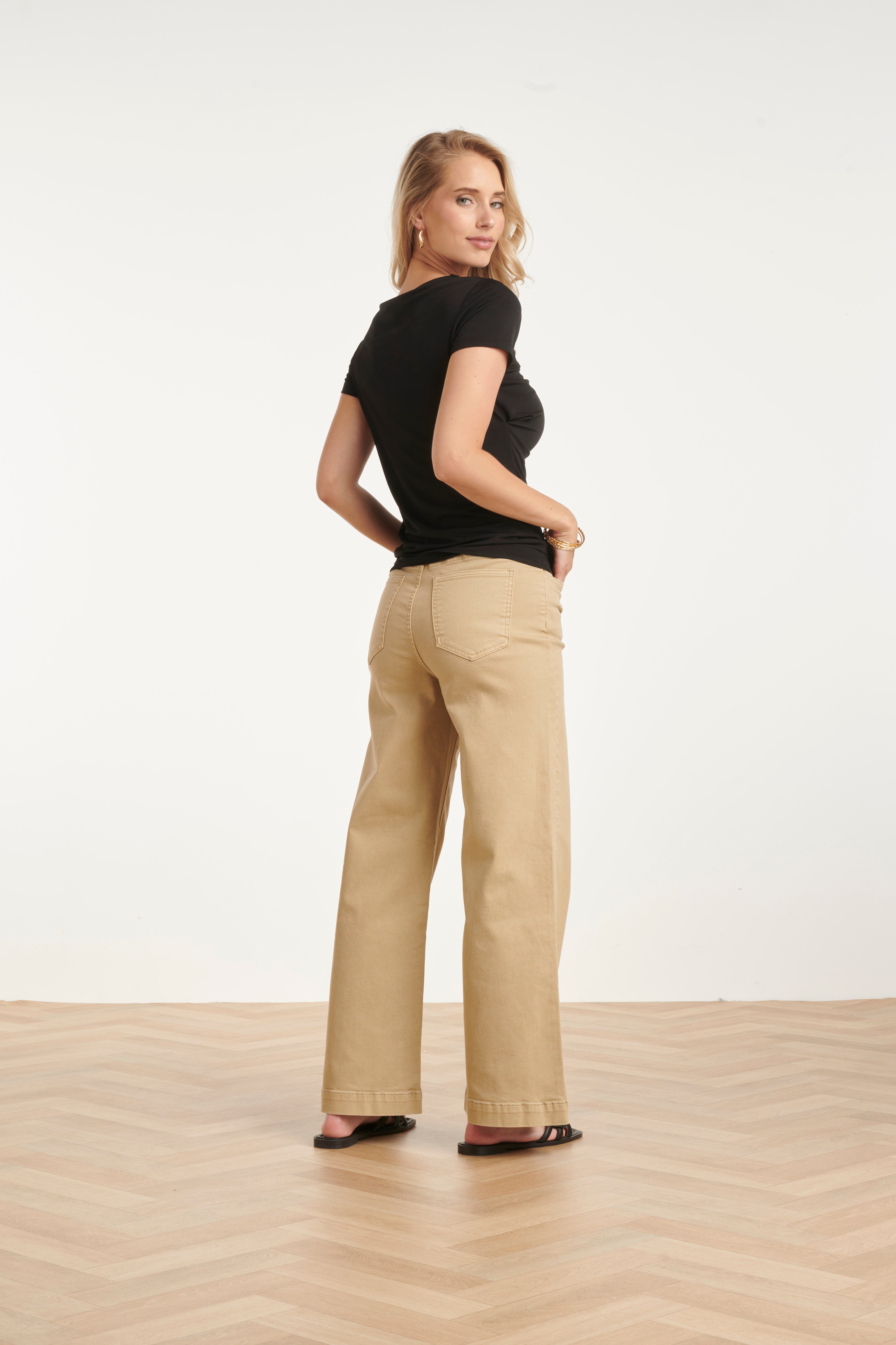 Elegante Gedrapeerde Top | Dames Tops Met Asymmetrische Halslijn 6