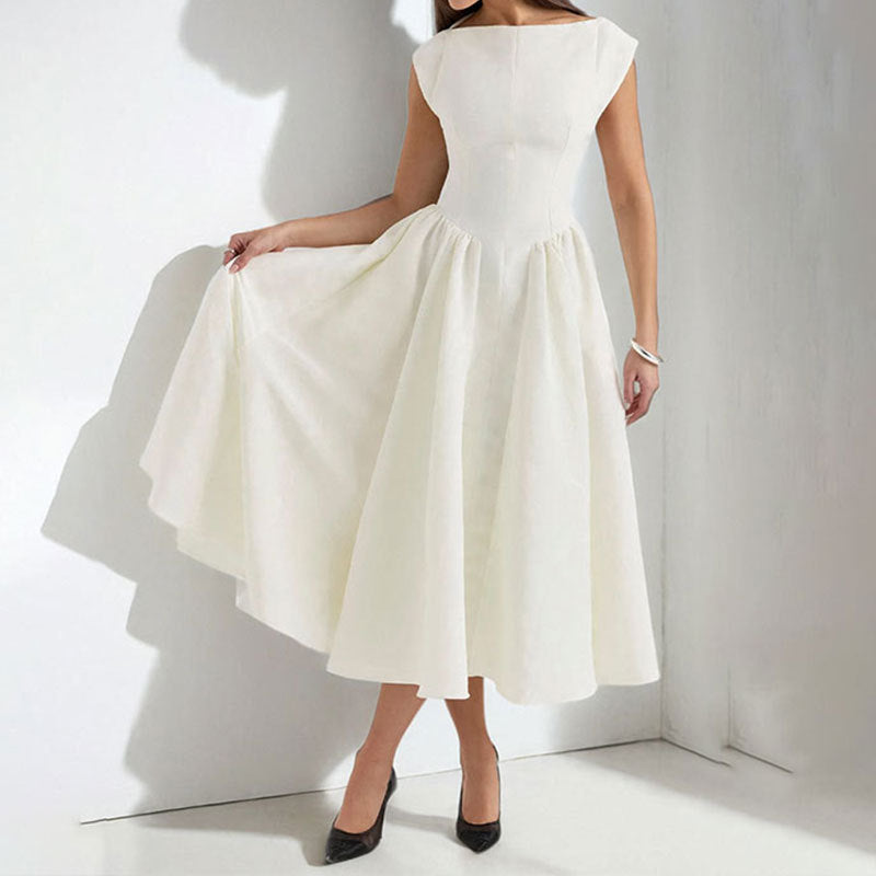 Elegante Midi-Jurk Dames | Tijdloze Jurk voor Elke Gelegenheid 1