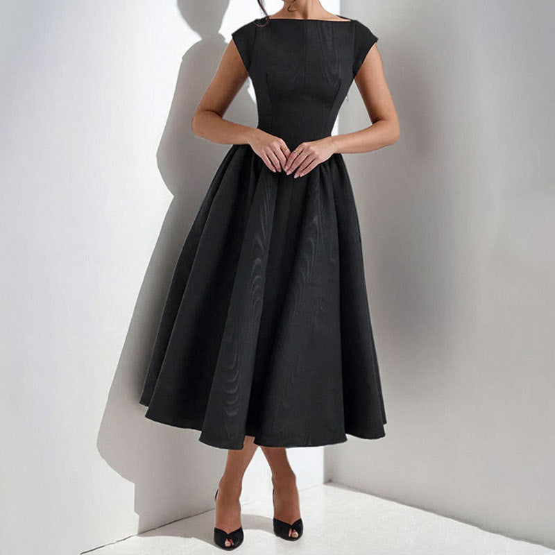 Elegante Midi-Jurk Dames | Tijdloze Jurk voor Elke Gelegenheid 2