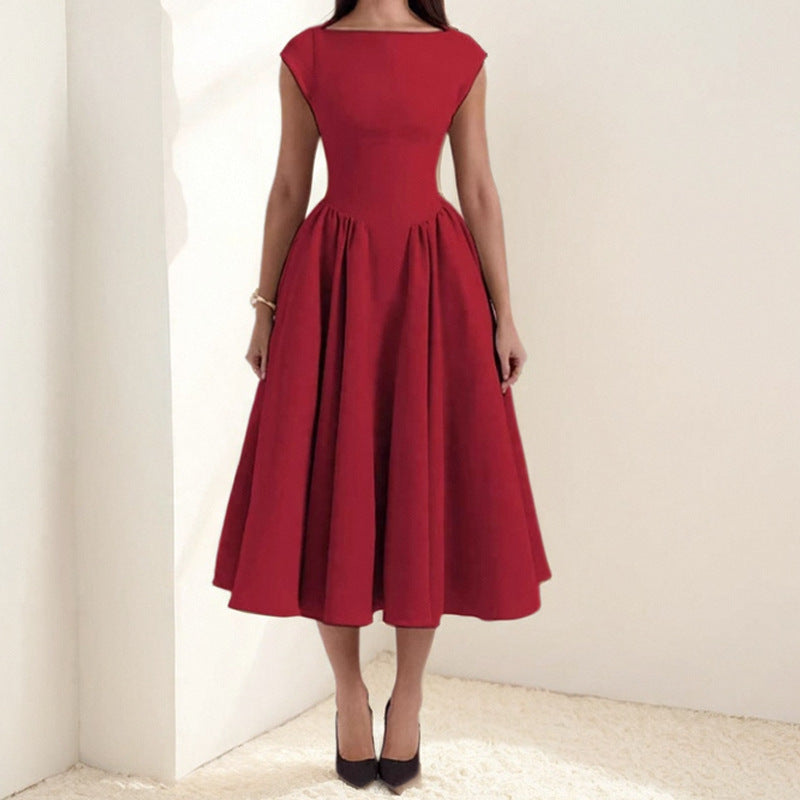 Elegante Midi-Jurk Dames | Tijdloze Jurk voor Elke Gelegenheid 3