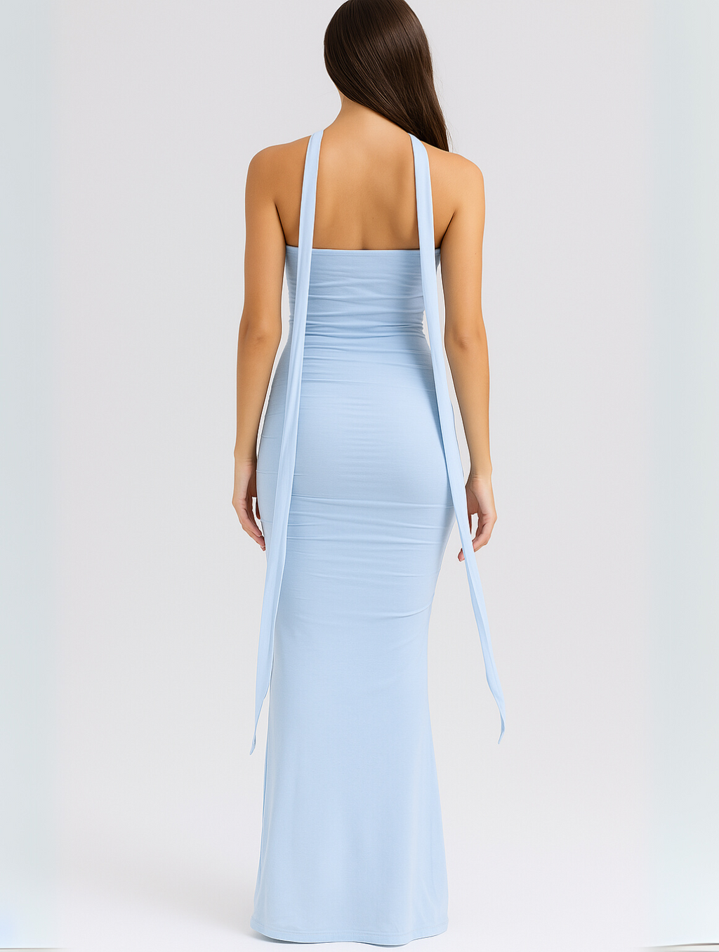 Elegante Strapless Chokerjurk | Tijdloze Stijl voor Speciale Gelegenheden 3