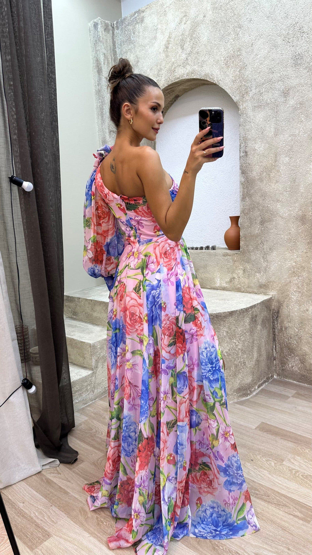 Elegante Wijde Schouderjurk | Zomerjurk voor Evenementen 1