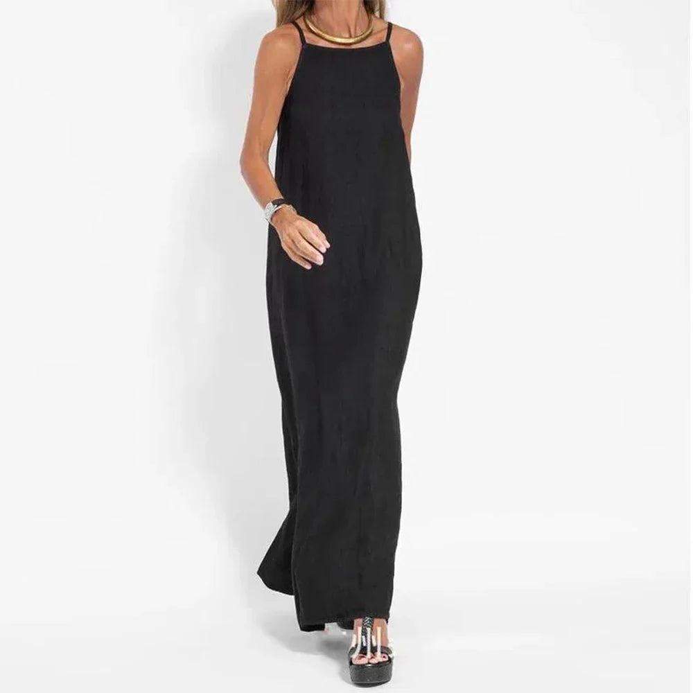 Elegante Zomerjurk Dames met Splitten | Lange Zomerjurk 2