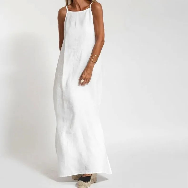 Elegante Zomerjurk Dames met Splitten | Lange Zomerjurk 7