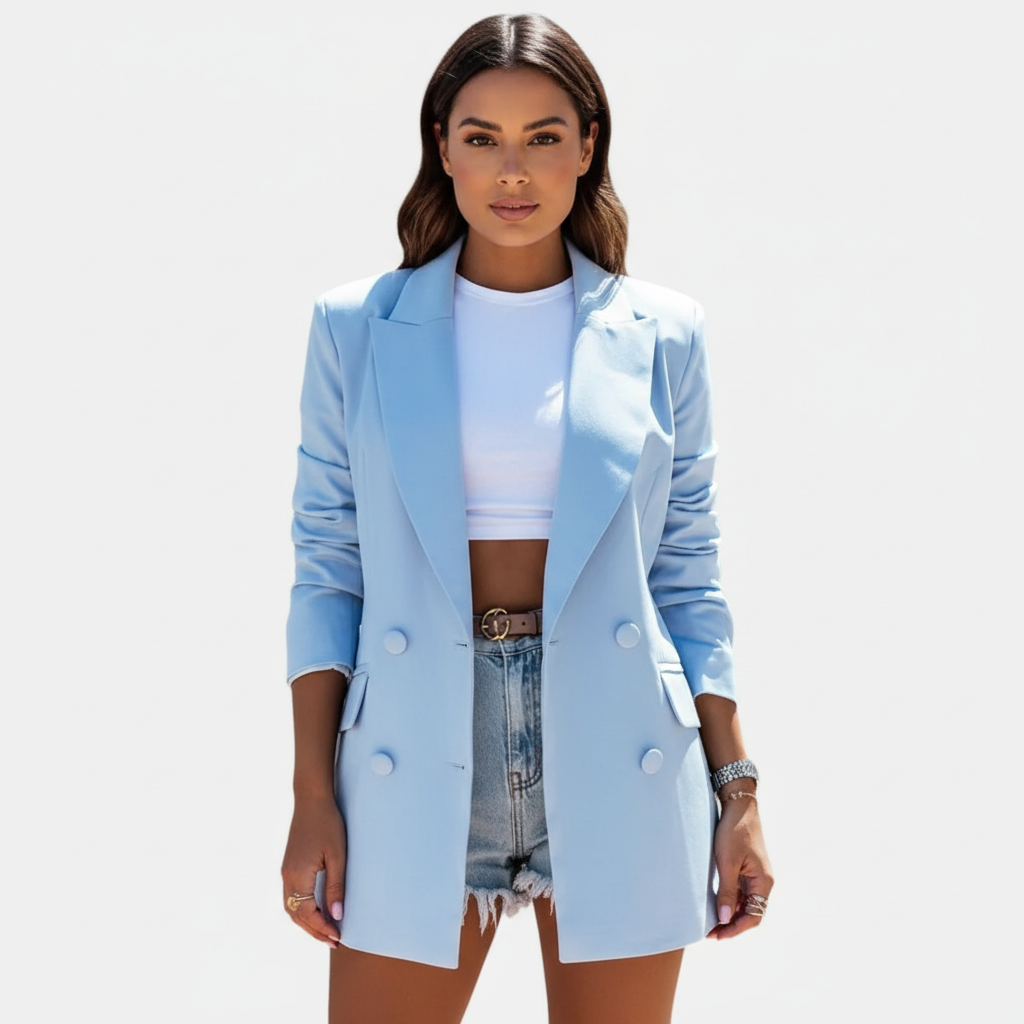 Fleur | Lange Dames Blazer 6