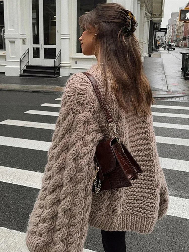 Gail | Oversized Chunky Trui Dames 1