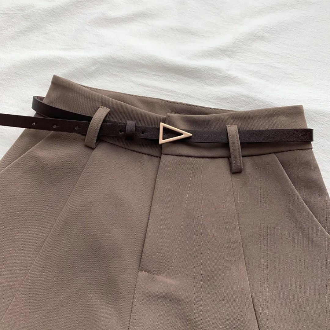 Gigi Short | Dames Korte Broek Hoge Taille A-lijn 5