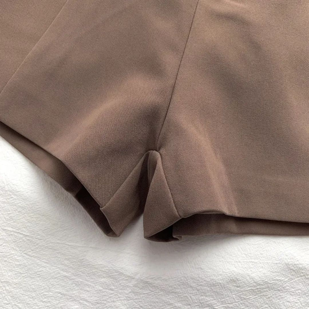 Gigi Short | Dames Korte Broek Hoge Taille A-lijn 8