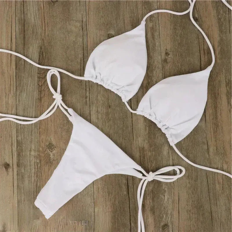 Glimmer | Luxe Gouden Bikini voor Zomerlook 4