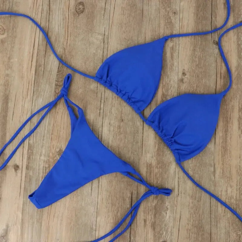 Glimmer | Luxe Gouden Bikini voor Zomerlook 5