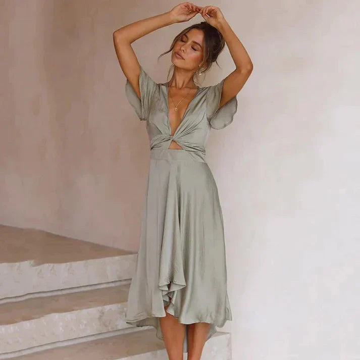 Heidi | Zomerjurk Dames Lichtgewicht Vintage Stijl 2
