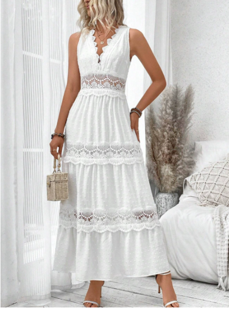 Judith | Damesjurk Zomer met Kanten Details 0