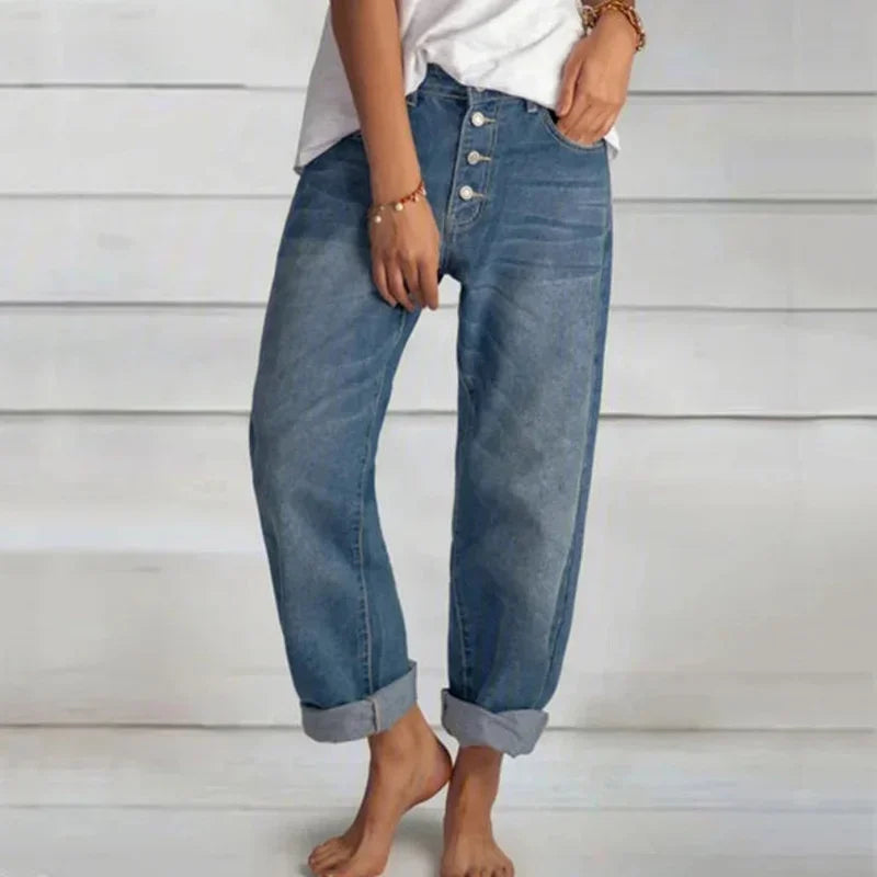 Kamille | Stijlvolle Hoge Taille Jeans voor Dames 1