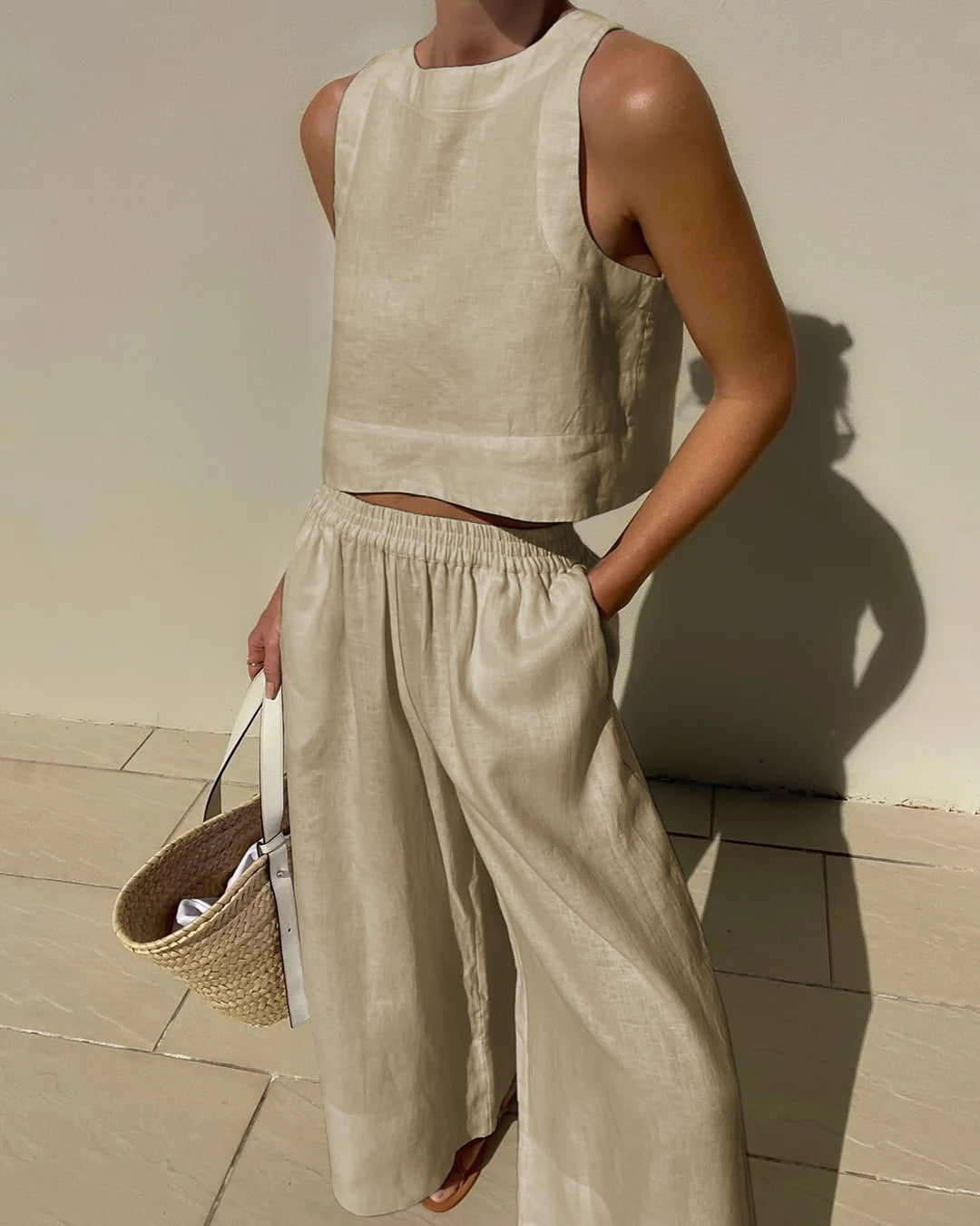 Kelsey | Tweedelige Set Dames Met Elegante Top En Broek 3