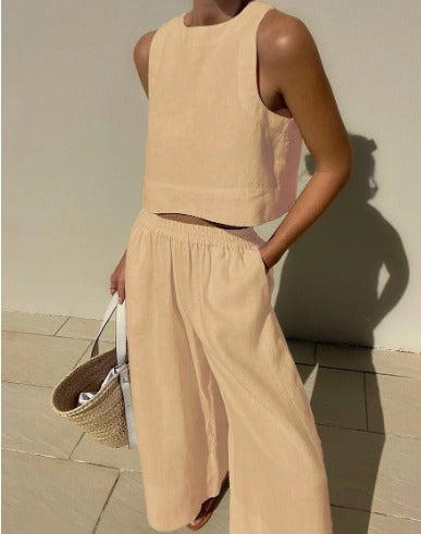 Kelsey | Tweedelige Set Dames Met Elegante Top En Broek 5