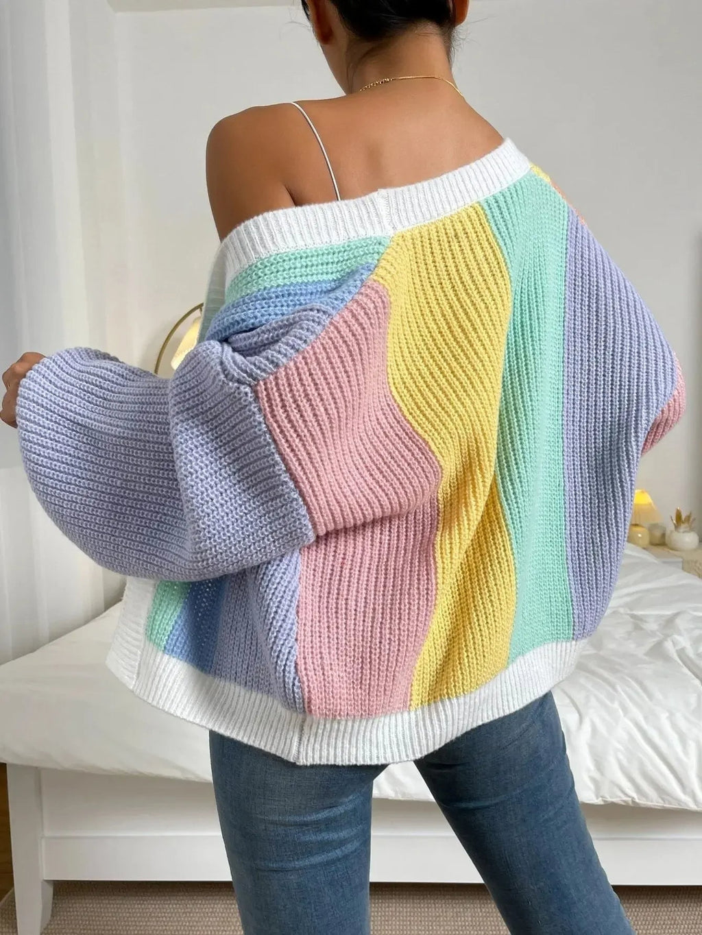 Kleurrijk Colourblock Vest voor Dames | Casual Mode 2