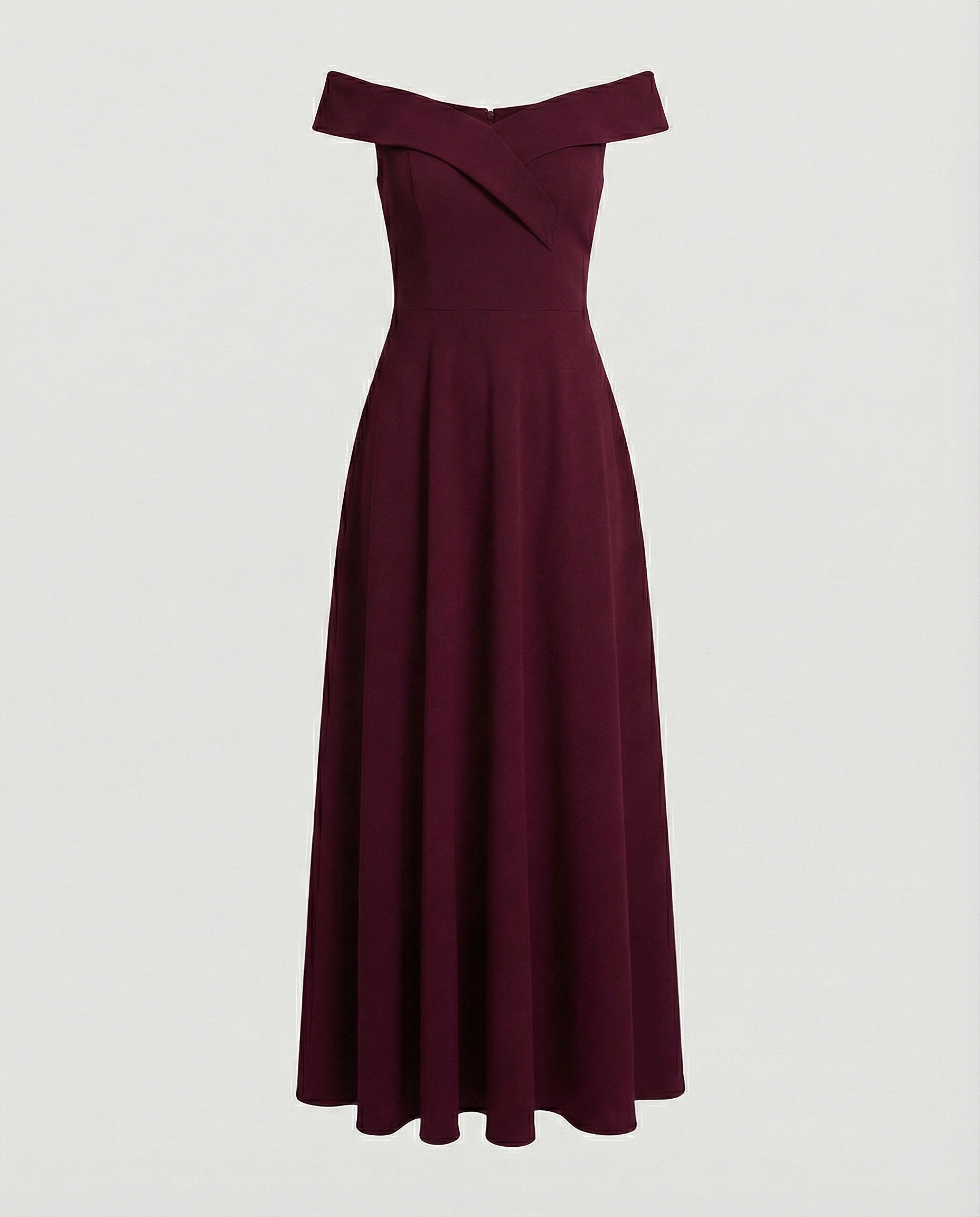 Luna | Aansluitende Avondjurk Off-Shoulder Lang 6