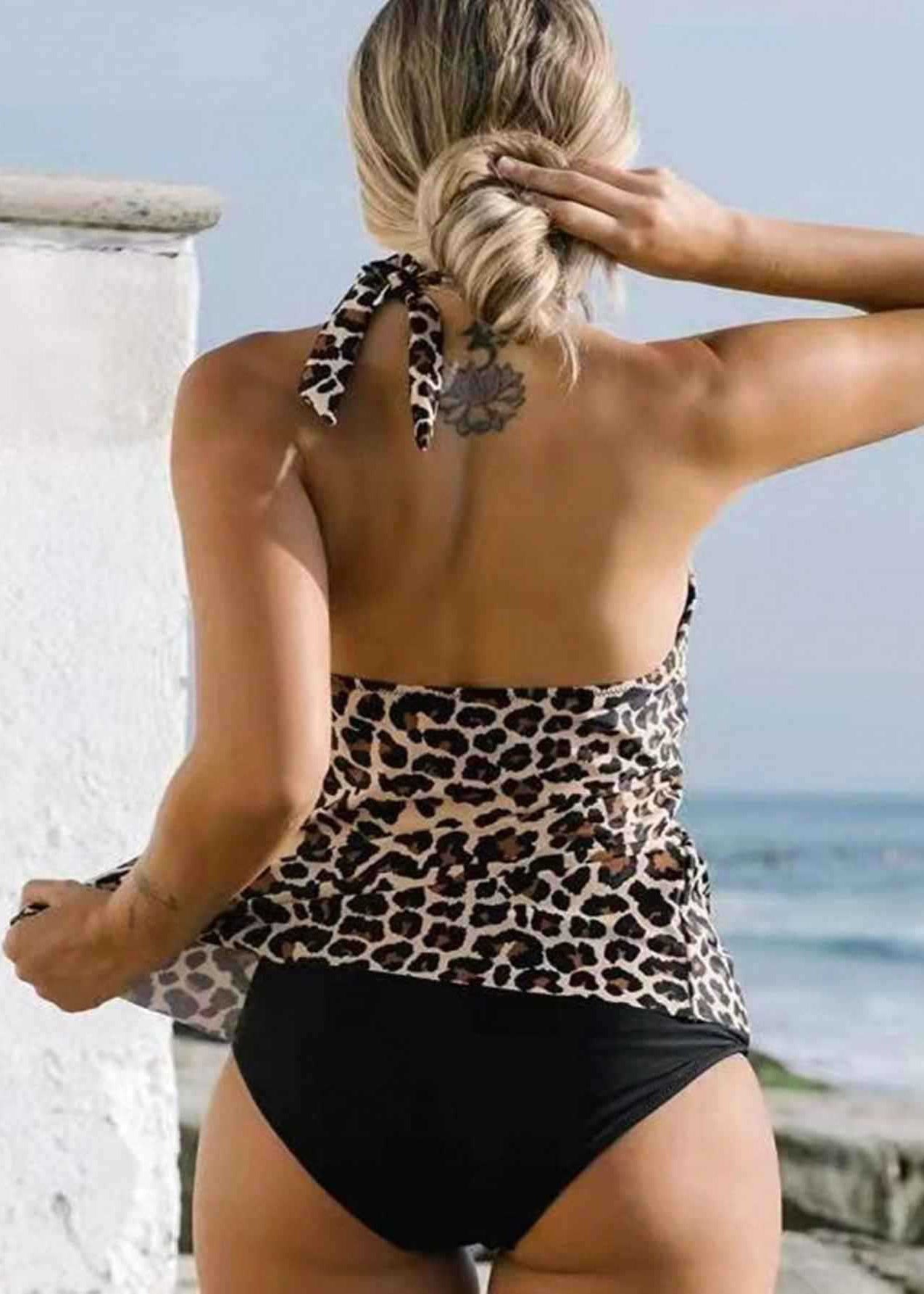 Luna | Bikiniset Zwarte Luipaardprint 2