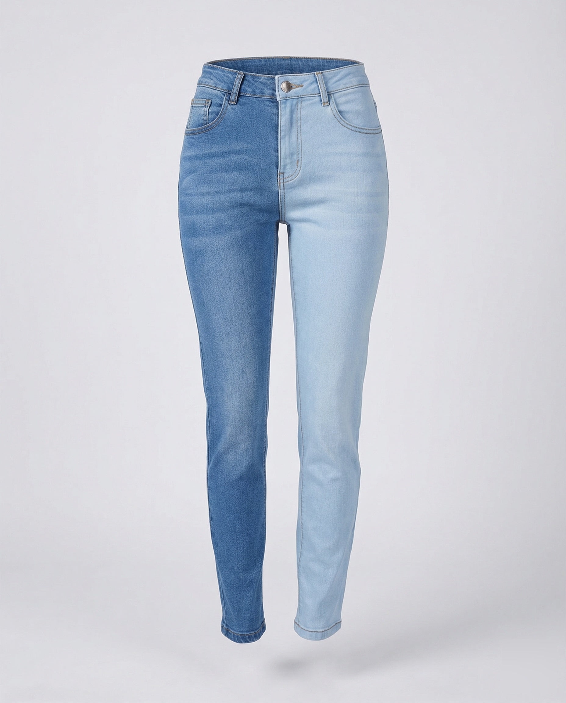 Luna | Hoge Taille Slim Spijkerbroek Dames 0