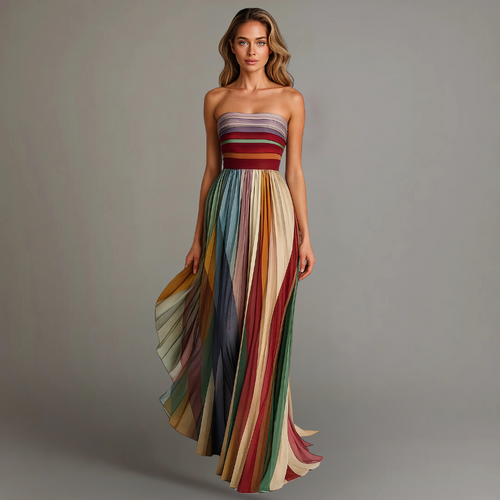Luna | Maxi Jurk Strapless Glamour 0