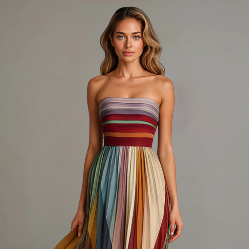 Luna | Maxi Jurk Strapless Glamour 1
