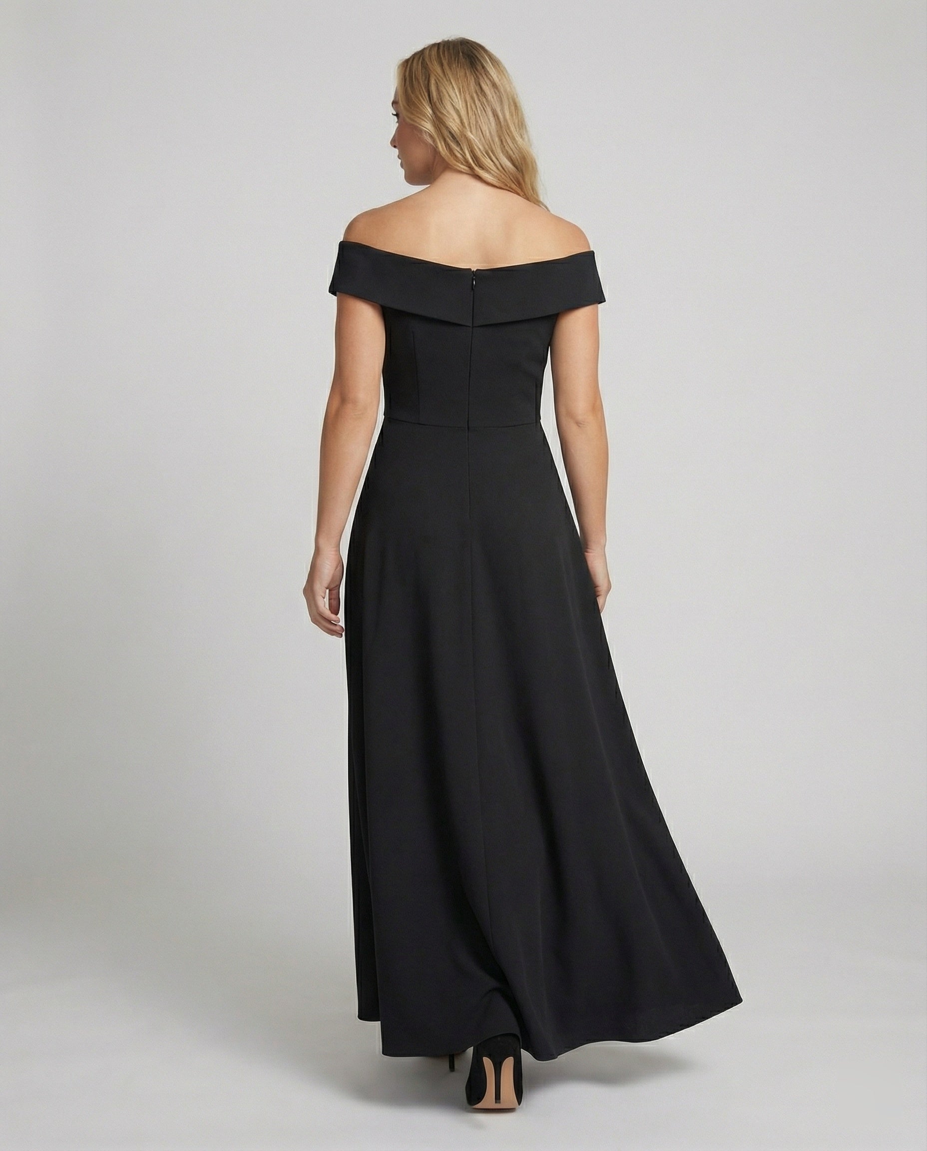 Luna | Off-Shoulder Lange Avondjurk Dames 3