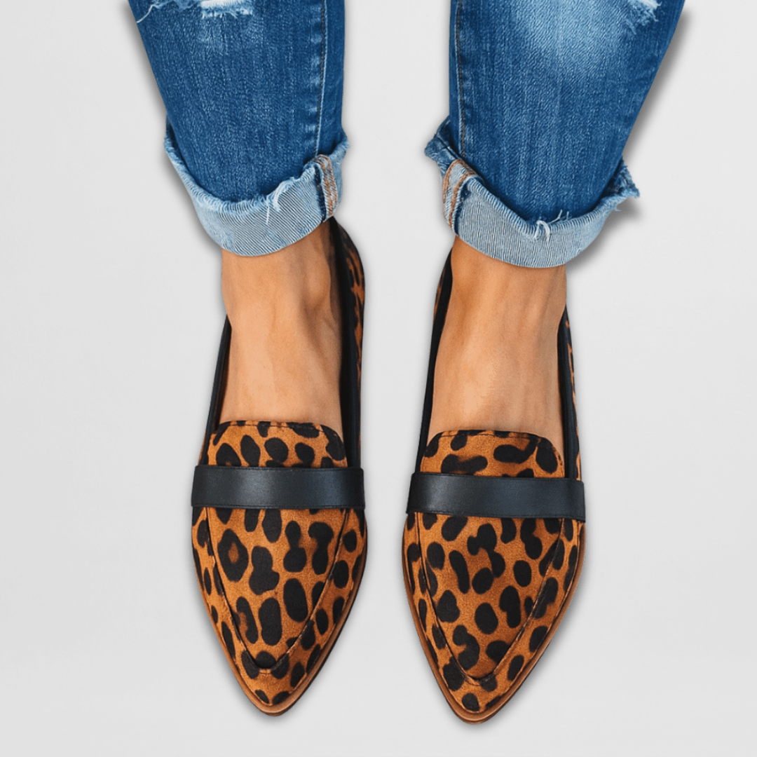 Luna | Zwarte Loafers Dames Elegant Suède Design 3