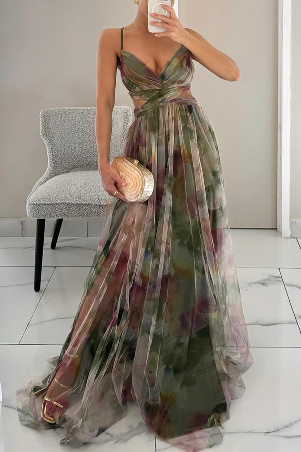 Madeline | Maxi Jurk Dames Met Bloemenprint 9