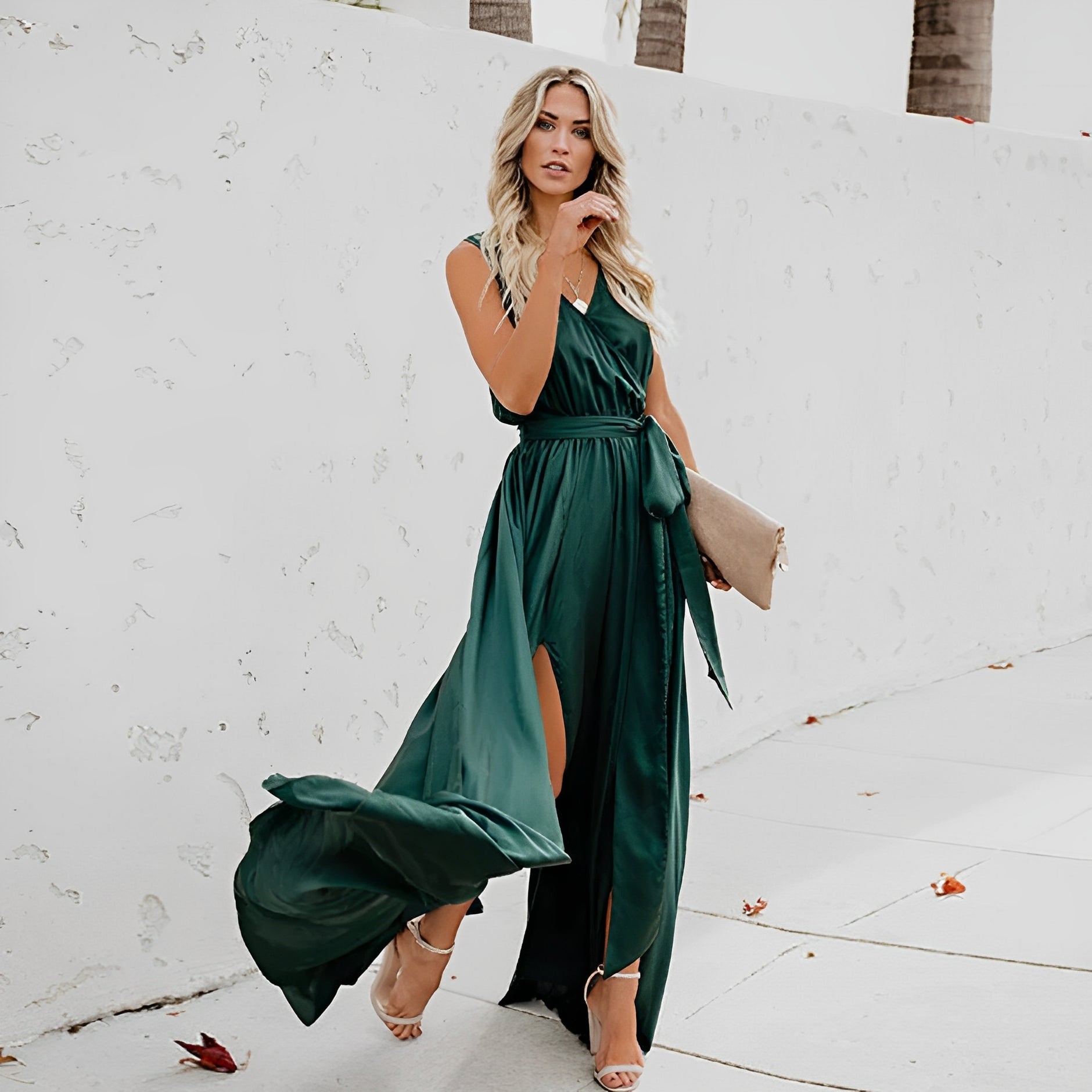 Melissa Maxi Jurk | Elegante Lange Jurk Dames voor Speciale Gelegenheden 2