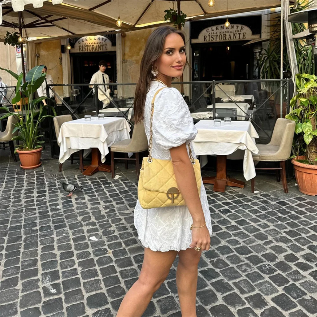 Millie | Lange Dames Jurk in Italiaanse Stijl 2
