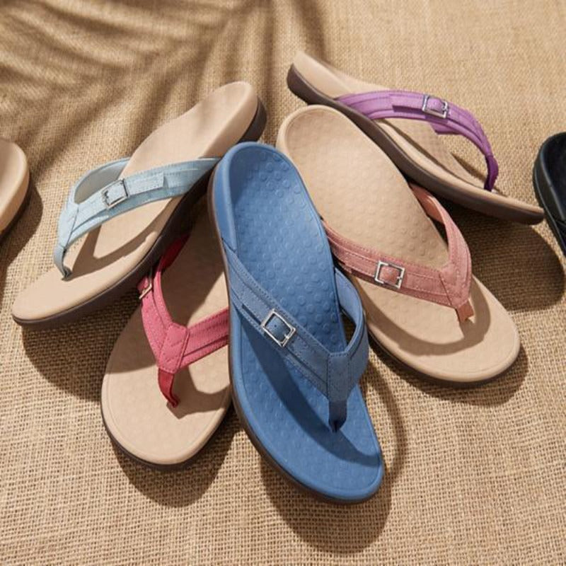 Mira | Dames Teenslippers Met Voetbed Voor Ultiem Comfort 5