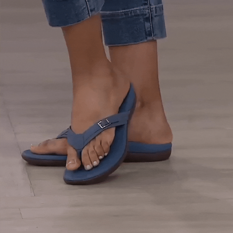 Mira | Dames Teenslippers Met Voetbed Voor Ultiem Comfort 7