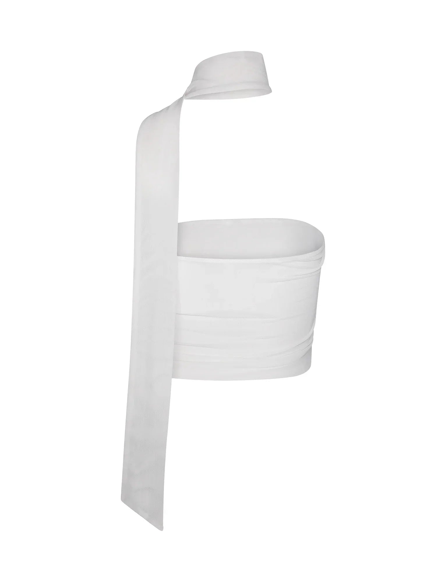 Mouwloze Top Dames | Asymmetrische Nekband Zomerstijl 8