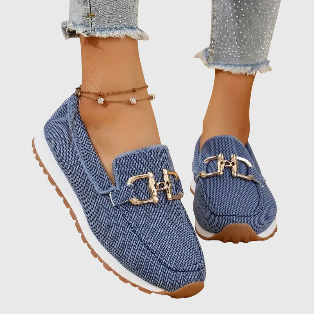 Nora | Zwarte Instappers Dames Ergonomisch Comfort 1