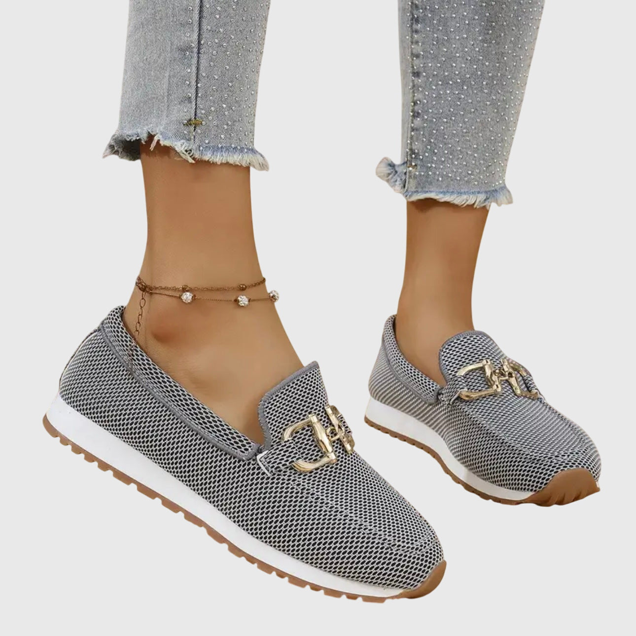Nora | Zwarte Instappers Dames Ergonomisch Comfort 2